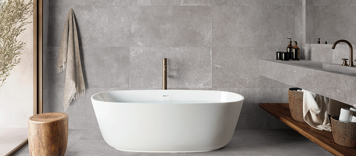 Beauvistone Gris | Floor 90x90 | Wall 60x120 10mm